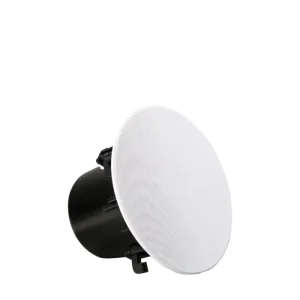 Coaxial Ceiling Speaker 100W Narrow Edge Frameless Magnetic Grille High Fidelity PA System Audio for Home Theater Hotel Mall