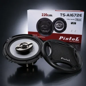 Coaxial TS A1672E 6 Inch 2 Way Iron Car Speaker 220W Max 30W RMS 4 Ohm 91dB 50Hz 22kHz IMPP Cone Tweeter Grille Universal Audio