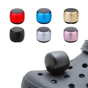 Colorful Outdoor Metal Portable Wireless Speaker Subwoofer Super Bass Stereo Sound Column Mini Computer