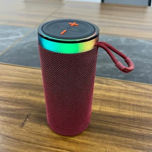 Colorful Waterproof 5.3 Wireless Outdoor Portable Mini Subwoofer Speaker with RGB LED Bicycle Cup Holder