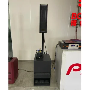 Column Array Speaker Q403M + Q300D Professional Audio PA Sound System for Church Singing Party Lounge