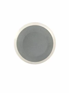 Commercial Frameless Round Metal Mesh Indoor Ceiling Speaker for Hotel Lobby Office Corridor Background Music System