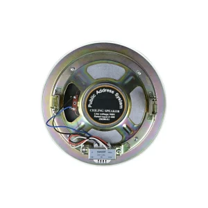 Compact 5 Inch 100V In Ceiling Speaker with Metal Housing for PA Projects Ideal for Offices Retail Spaces
