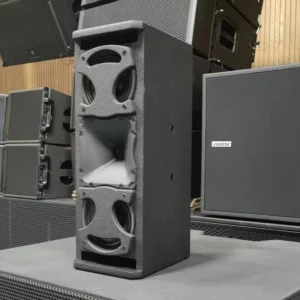 Compact C25 Active Vertical Array Column Speaker Neodymium Metal Waterproof Hi Res Audio Portable 10kg 1000W Titanium Alloy