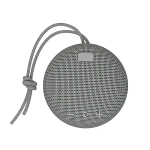 Compact Portable Bluetooth Speaker Round Design with Mini Bass IPX7 Waterproof Audio C200