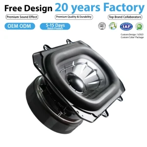 Compact Structure 6.5 Inch 3 Ohm Subwoofer Speaker Suits Portable BT Speakers Outdoor Audio Devices And Car Audio Modification