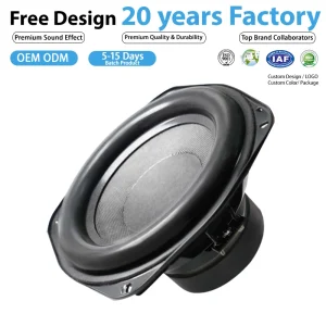 Compact Structure Subwoofer Speaker Accessories 100W Ideal For Outdoor Audio Multimedia Speakers Mobile Entertainment Devices