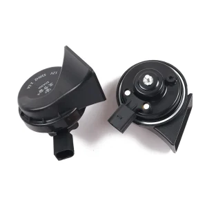 Compatible with Audi Special Interface Car Speaker 12V Speaker Dual Tone Electric Air Snail Horn Super Loud Air Horns for Truck