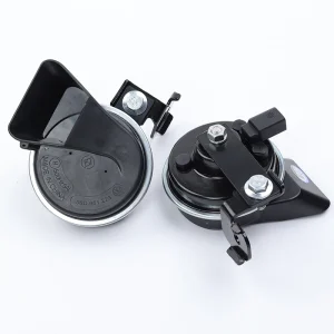 Compatible with VW Audi Special Interface Car Speaker 12V Dual Tone Electric Air Snail Horn Super Loud Air Horns for Truck