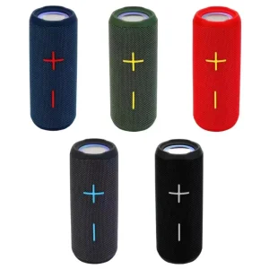 Computer Home Party Powerful Bass Fabric Portable Speaker Waterproof Design For Wireless Audio Device Beach