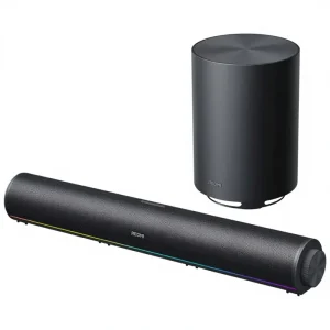 Computer Speaker 2.0 Channel 2 Pro Set 1″ Subwoofer for Home Desktop Laptop Game