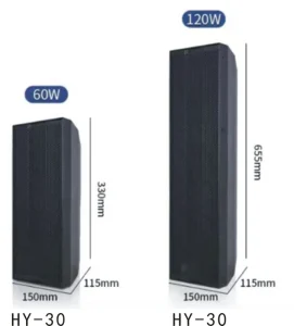 Conference Room Column Speaker With Clear Voice Projection Wall Mount Design For Meetings Training Rooms & Offices