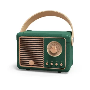 Creative Retro Radio Style Wireless Speaker Small Mini for Home and Outdoor Bluetooth Speaker