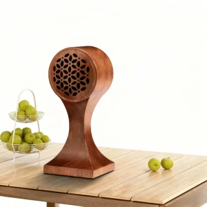 Creative Wooden TWS Speaker Outdoor Music Playback Wireless for 5.0 AUX 5-10W Mini Portable Audio Gift