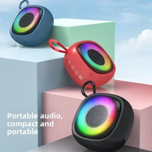 Cross Border Wireless Portable Outdoor Mini Subwoofer Speaker with 5W Output and 500-1000mAh Battery