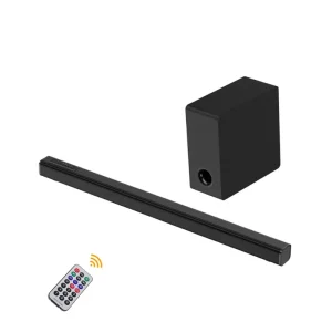Cross-Border for 5.0 Speaker Computer Desktop Long-Bar Subwoofer 12V Home Heavy Bass TV Wall-Mounted for House
