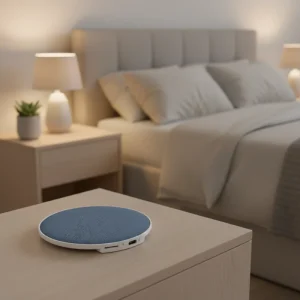 Cross border Pillow Sound Disc Sleep Ultrasonic Sleep Aid Stress Relief Creative Indoor For Speaker Built in Battery TF