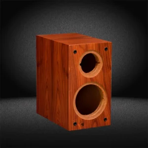 Custom 5 6.5 7 8 Inch Bookshelf Speaker Cabinet with Rosewood Veneer Empty Hifi Speaker Shell for Home Theater