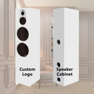 Custom Designed Wooden Party Box Speaker Cabinet Empty Loudspeaker Shell for Subwoofer Accessory