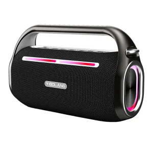 Custom F4-Pro Outdoor Karaoke Party Speakers with Woofer Portable Singing System Built-in Dual Microphone