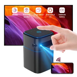 Custom Home Theater Smart Portable Android Video LED Pocket Projector Support 1080p DLP Portable Mini 4K