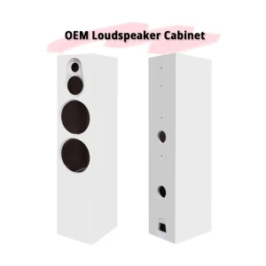 Custom Logo Home Audio Speaker Cabinet Wood Speaker Shell with Empty Box Personalized LoudSpeaker Accessories