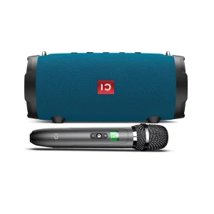 Custom Party DJ High Powered TWS Wireless Portable Speaker Microphone Karaoke Outdoor Computer RGB LED