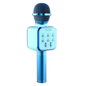 Custom Premium Bluetooth Speaker Family Party Singing Wireless Microphone Karaoke Portable Loudspeaker for Entertainment