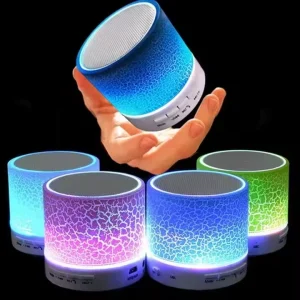 Custom Wireless Mini Gaming Speaker for Computer Use Outdoor LED Boombox
