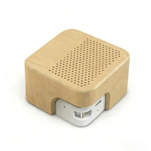 Custom Wooden Portable Speaker with 500-1000mAh Battery IPX-1 Waterproof 5-10W Output for Home Use
