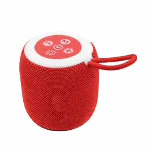 Customizable Logo RGB Bluetooth Speaker 5W Output Bluetooth 5.4 400mAh Battery ABS Fabric Material