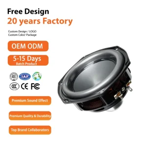 Customizable Speaker Enclosure Car & Home Audio Woofer Speaker OEM ODM Woofer Driver Accessories