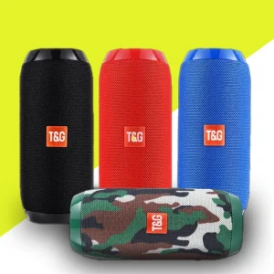 Customizable TG 117 Portable Wireless Speaker 5.3 10W Dual Drivers IPX5 Waterproof Outdoor Bass FM Radio TF Card