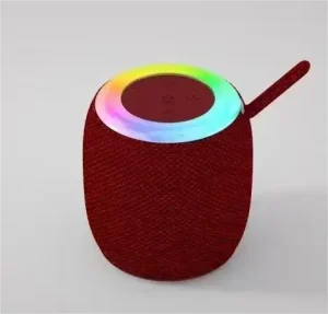 Customize Speakers with Amplifier Colorful LED Light RGB Color Music Box Bass Speaker Bluetooth Waterproof Portable Speaker