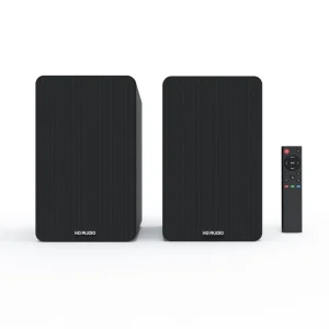 Customized 120W HiFi Home Theater Bookshelf Speaker Top Notch Sound Quality Surround Sound Extra Powerful Active Remote