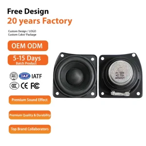 Customized Full Frequency HiFi Loudspeaker Clear Sound Quality Speaker Driver for Car Audio Home Theater Systems