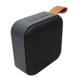 Customized Micro embossing and Patterns V5.0 Portable Mini Fabric Bluetooth Speaker With Fm Radio Desktop Bluetooth Speaker