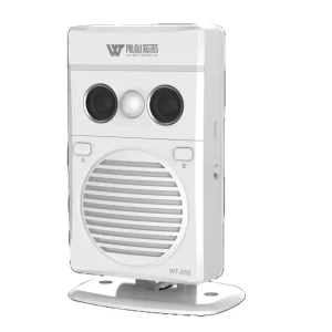 Customized Motion Activated Sound Prompt Security Speaker Sensor Voice Radar Detection For Public Toilet WiFi Connectivity