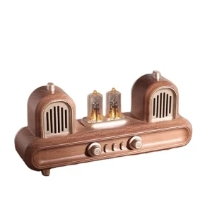 Customized Wooden Wireless Natural Wood Grain Audio Full-range Speaker