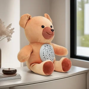 Cute Stuffed Animals Plush Toy PP Cotton White Noise Machine Baby Soothing Music Sleep Soother Promotional Gift Smart Speaker