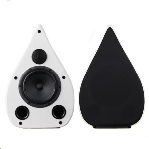 D-6 HIFI Bookshelf Subwoofer Speaker Plastic Case Active 2.0 Channel 50W-200W Two-way Audio Crossover Home Theatre Party Outdoor
