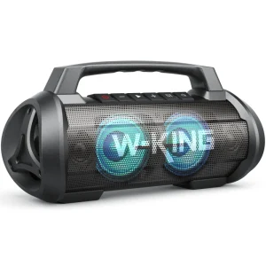 D10 Portable Speaker 70W Boombox with Dual Subwoofers Bluetooth Speaker IPX6
