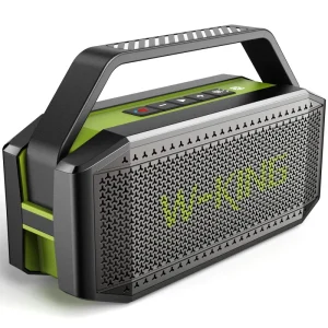 D9-1 Bluetooth Speaker Wireless Portable Speaker with Woofer IPX6 Waterproof 60W Outdoor Speaker