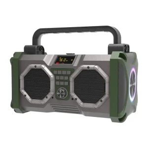 D920 Multifunction Radio 40W Speaker Emergency Digital Radio Waterproof Radio Jobsite Camping Dancing