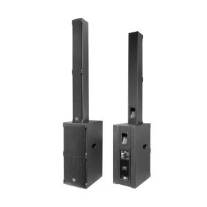 DASN MAX12 4000W 2×10 Inch Subwoofer Audio DJ Party Stage Indoor Outdoor Wedding Active Professional Column Speaker PA System