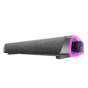 DC Powered RGB LED Wired Soundbar Computer Speaker Private Model Home Theatre