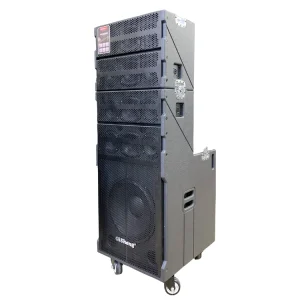 DJ Sound System Outdoor Powered Speaker Powered Line Array System Active Speakers 12 Inch