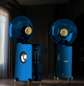 DSP Digital Active Speaker Column Loudspeaker Full Frequency Linear Speaker with Amplifier