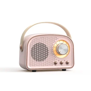 DW21 Retro Trendy 5.0 Plastic Speaker Personalized Creative Gift Wireless Mini Portable Desktop High Fidelity