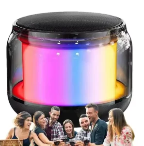 Desktop Theater Subwoofer Stereo Outdoor Wireless Dj Party Mini Rgb Smart Portable Gaming Colorful Led Speaker